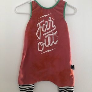 Rags to Raches 3-6 month baby romper
